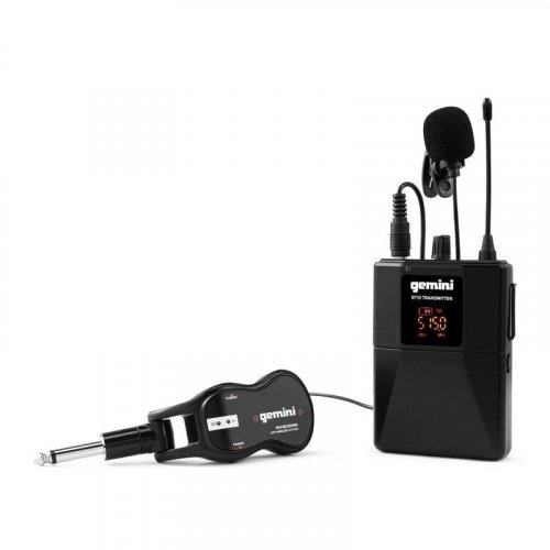 GEMINI GMU-HSL100 - Bezdrôtový UHF systém s klopovým a náhlavným mikrofónom