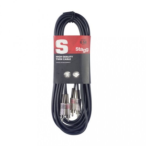 Stagg STC3C - dvojitý prepojovací kábel 3m