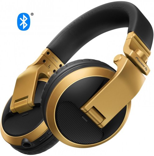 Pioneer DJ HDJ-X5BT - sluchátka s Bluetooth (zlatá)