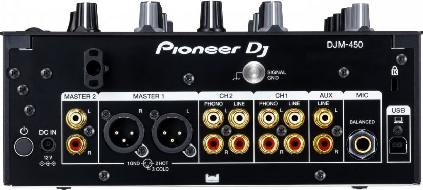 Pioneer DJ DJM-450 - dvojkanálový mixážny pult