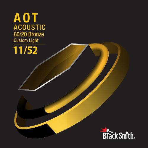 BlackSmith ABR-1152 Custom Light - struny do gitary akustycznej