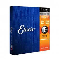 Elixir 12152 Nanoweb 12-52 - Struny pre elektrickú gitaru