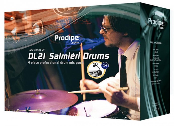 Prodipe DL21 - sada mikrofónov k bicím