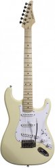 Arrow ST 111 Creamy Maple/white - gitara elektryczna