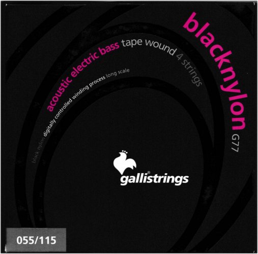 Galli G77 BlackNylon - Struny pro baskytaru