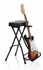 Gator GFW-GTR-STOOL - Stołek ze stojakiem na gitarę