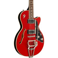 Duesenberg Starplayer III Flat Top Catalina Red - elektrická gitara
