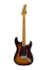 G&L Tribute Legacy HSS 3-Tone Sunburst - elektrická gitara