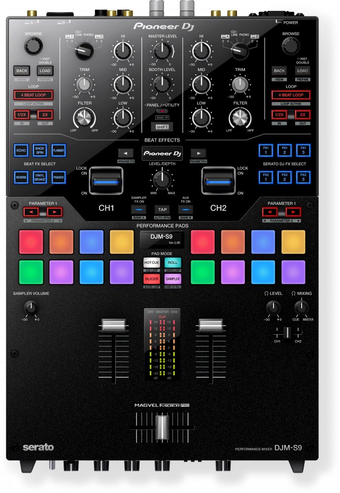 Pioneer DJ - DJM-S9 DJ 用　美品 Pioneer DJ DJM-S9 - 2-kanałowy mikser dla Serato DJ | E-shop