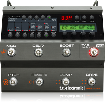 TC Electronic Nova System - Analogowy multiefekt gitarowy