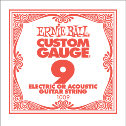 Ernie Ball 1009 Slinky Nickel .009 - Struna pro akustickou / elektrickou kytaru