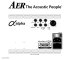 AER Alpha Plus - Kombo do instrumentów akustycznych