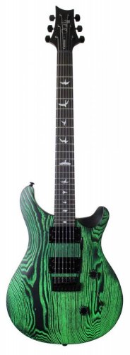 PRS SE Custom 24 Sand Blasted Swamp Ash Emerald - Elektrická kytara, limitovaná edice