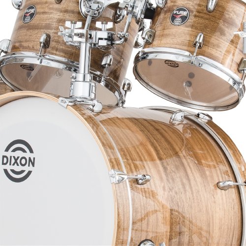 Dixon Fuse Limited Swiss Ebony - Zestaw perkusyjny (bez sprzętu)
