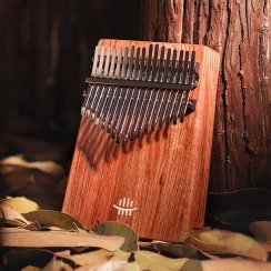 Hluru KC17-ZambianPadauk - Kalimba 17 tónů