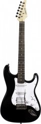 Arrow ST 211 Deep Black Rosewood/white - elektrická gitara