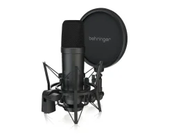 Behringer TM1 DARK EDITION Zestaw do nagrań: mikrofon wielkomembranowy + akcesoria