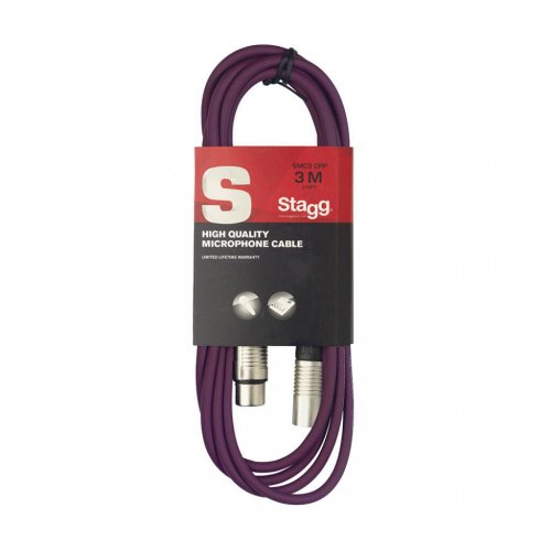 Stagg SMC3 CPP - mikrofónný kábel 3m
