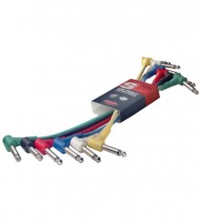 Stagg SPC 015 L E - 6 propojovacích kabelů pro efekty 15cm