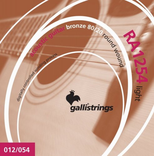 Galli RAGRA1254 Light - struny pro akustickou kytaru