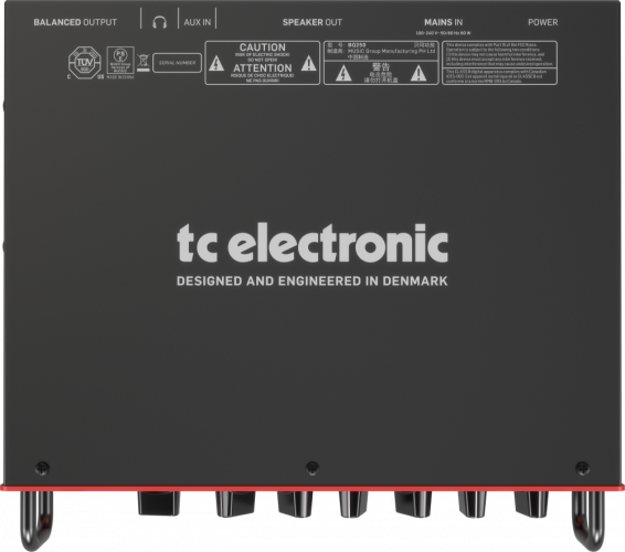 TC Electronic BQ250 - Wzmacniacz basowy 250W typu micro head