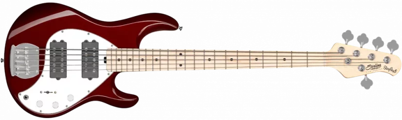 Sterling Ray 5 HH (CAR-M1) - elektrická basgitara