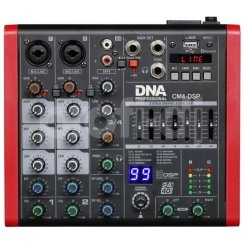 DNA CM4-DSP - USB Audio Mixer MP3 Bluetooth Phantom