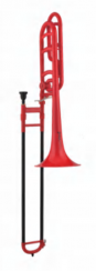 Cool Wind CTB-200RD - tenor trombón s ABS kvartilom, červený