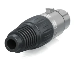 Behringer X3F-SR XLR 3-pin female, stříbrný