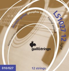 Galli LS1027 12 String Light - struny do gitary akustycznej
