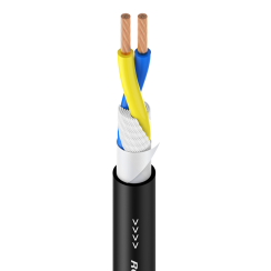 Roxtone SC020D-100-BK - reproduktorový kabel 2 x 2,5mm? 100m