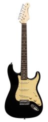 Stagg SES-30 BK - elektrická gitara