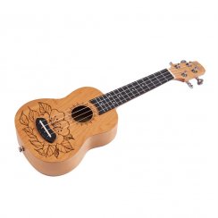 Laila UFG-2111-C FLOWERS - ukulele sopranowe