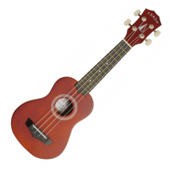Arrow PB10 NT Soprano Natural Dark Top - ukulele sopranowe z pokrowcem