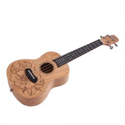 Laila UFG-2311-A FLOWERS - ukulele koncertowe