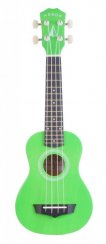 Arrow PB10 GR Soprano Green - Sopránové ukulele s pouzdrem