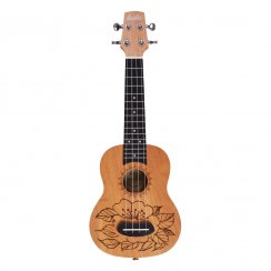 Laila UFG-2111-C FLOWERS - sopránové ukulele