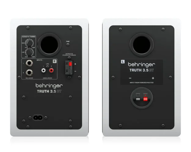 Behringer TRUTH 3.5 BT-WH - Para monitorów studyjnych aktywnych 3,5" Behringer TRUTH 3.5 BT-WH - Para monitorów studyjnych aktywnych 3,5"