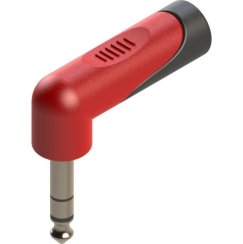 Roxtone RPAN280 - redukce adaptér Jack 6,3mm Stereo na úhlový Jack 6,3mm Stereo