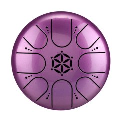 Hluru TCT8-5-Lavender - Tongue Drum 5" 8 tónov