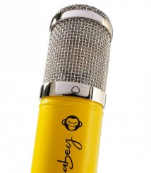 Monkey Banana - Mangabey - lampový mikrofon (žlutý)