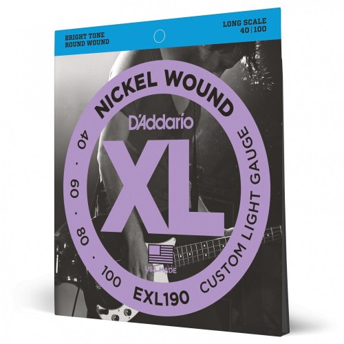 D'Addario EXL120 Nickel Wound  - Struny pro elektrickou kytaru 09-42