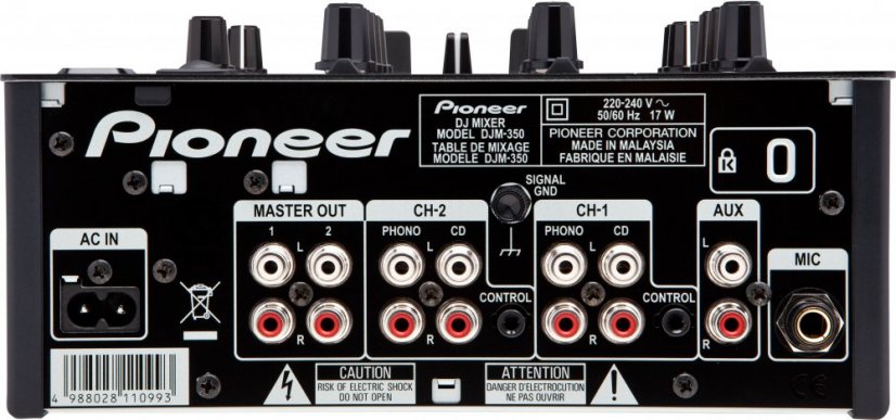 Pioneer DJ DJM-350 - 2-kanałowy mikser efektowy