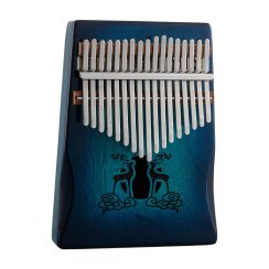 Hluru-Huashu KHL-Blue - Kalimba 17 tónů