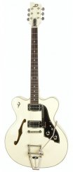 Duesenberg Fullerton CC Hollow Vintage White All Over - elektrická gitara