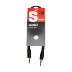 Stagg SAC030MPSMPSB - propojovací kabel 30cm