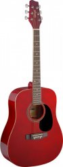 Stagg SA20D RED  - gitara akustyczna