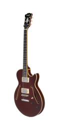 D'Angelico Excel SS Tour Solid Wine - elektrická kytara