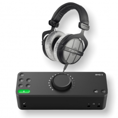 Audient EVO 8 + Beyerdynamic DT 990 PRO - Interfejs audio USB i Słuchawki studyjne otwarte
