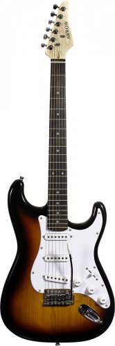 Arrow ST 111 Amburst Rosewood/white - elektrická kytara